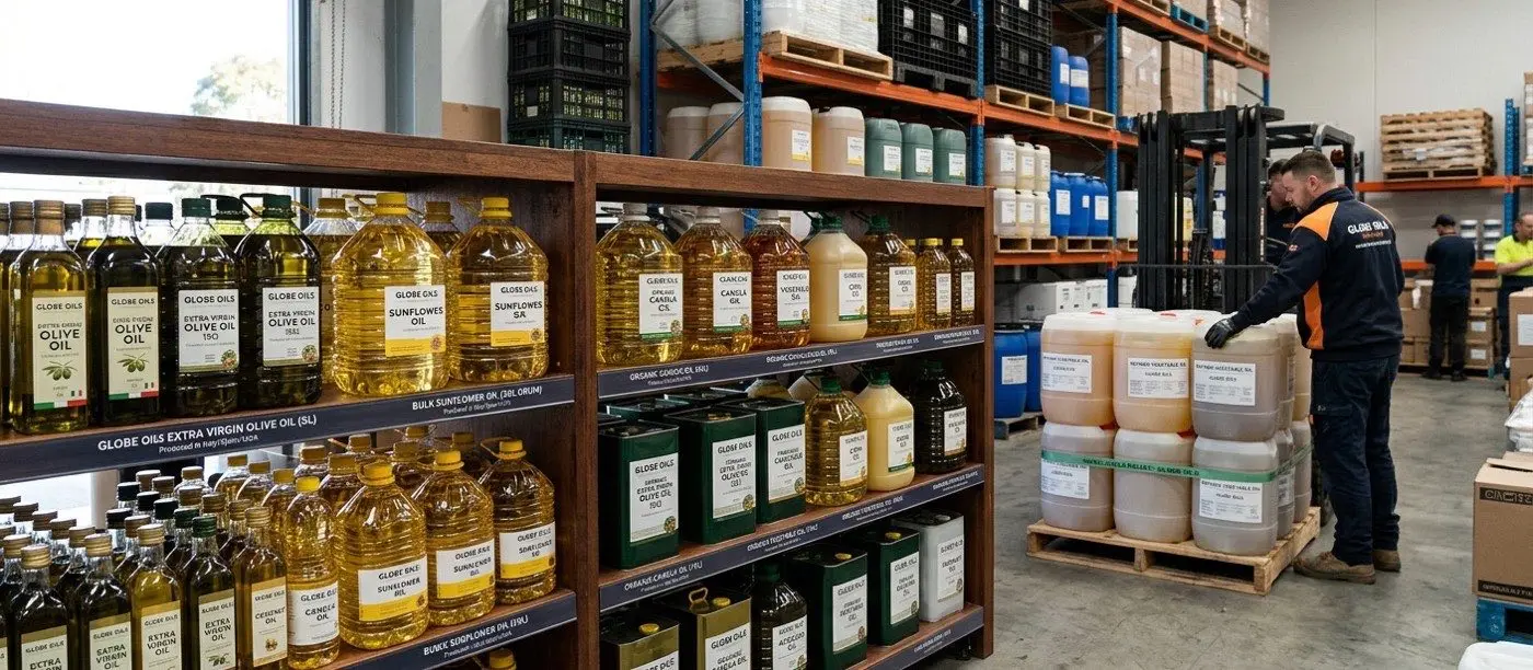 Ergent Oil & Supplies warehouse and delivery fleet